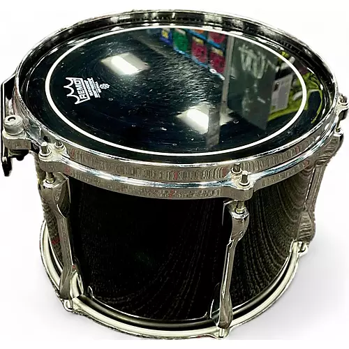 Used TAMA 3 piece Superstar Black Drum Kit Black