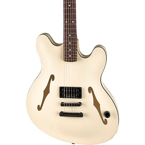 Fender Tom DeLonge Starcaster Electric Guitar Satin Olympic White