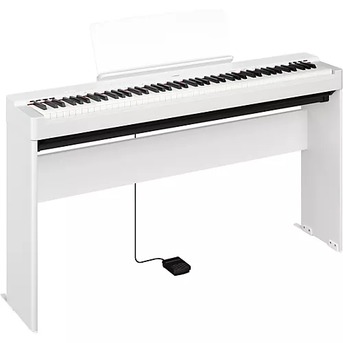 Yamaha P-225 88-Key Digital Piano White Beginner Package