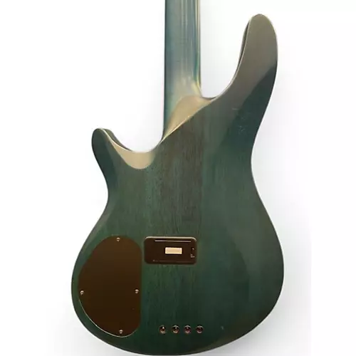 Used 2020s Schecter Guitar Research C-4 GT TRANSPARENT BLUE Electric Bass Guitar TRANSPARENT BLUE