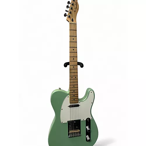 Used Fender Player Telecaster Surf Green Solid Body Electric Guitar Surf Green