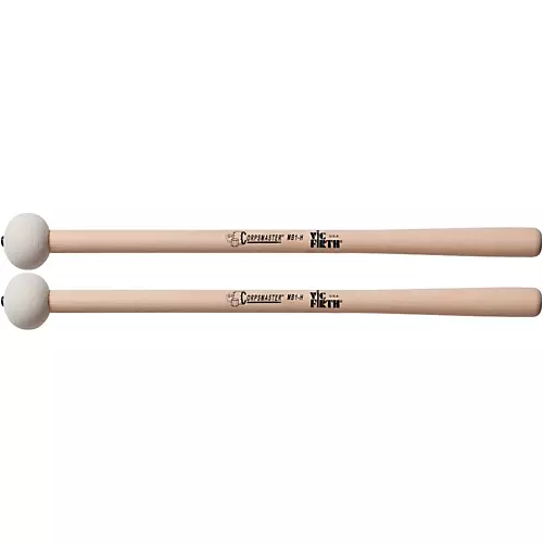 Vic Firth Corpsmaster Marching Bass Mallets Soft Extra Large