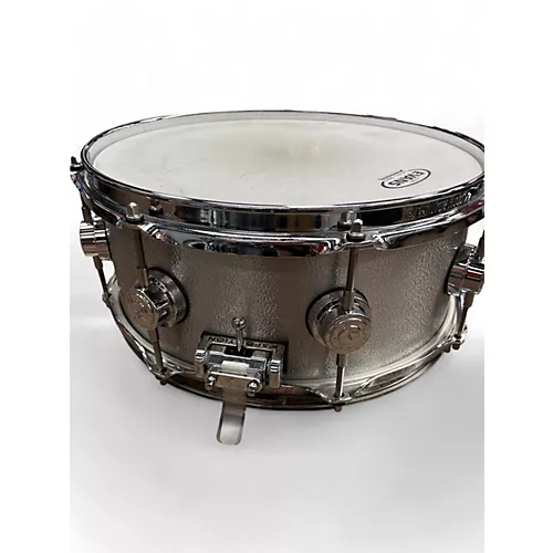 Used DW 5.5X13 Textured Aluminum Aluminum Drum Aluminum 9