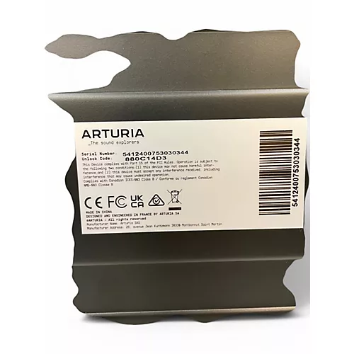 Used Arturia Minibrute 2S Synthesizer