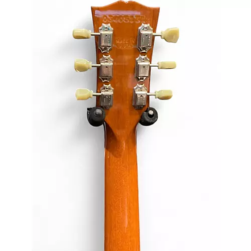 Used Gibson Les Paul Deluxe Gold Top Solid Body Electric Guitar Gold Top