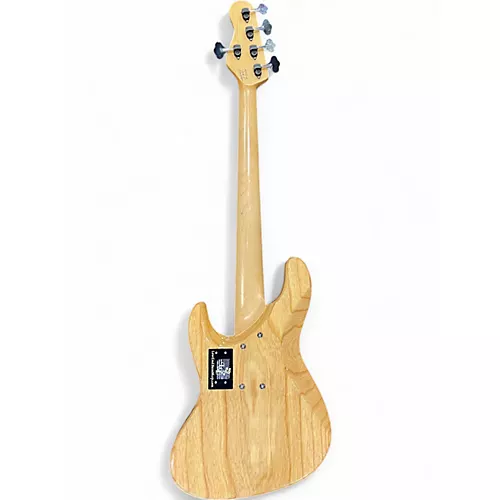 Used Brubaker JXB-5 Standard Natural Electric Bass Guitar Natural