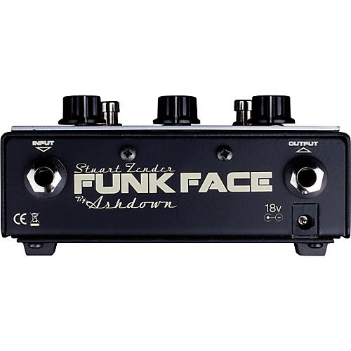 Ashdown Stuart Zender Funk Face Signature Effects Pedal Silver