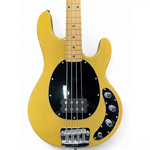 Used Sterling by Music Man STINGRAY YELLOW Electric Bass Guitar YELLOW
