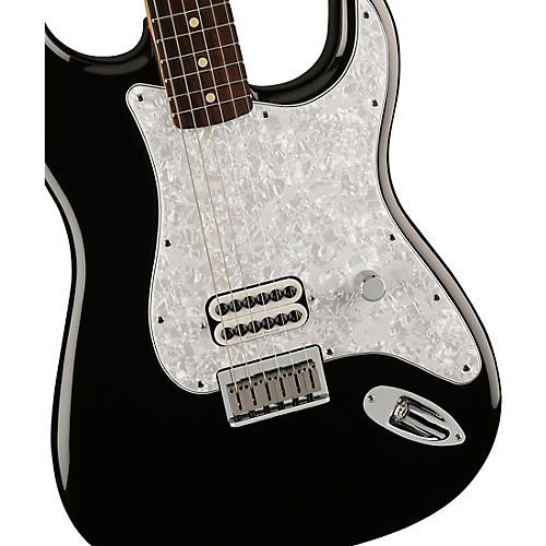 Fender Tom DeLonge Stratocaster Electric Guitar With Invader SH8 Pickup Black