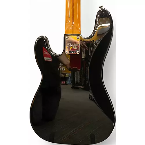 Used Squier Classic Vibe 1970S Precision Bass Black Electric Bass Guitar Black