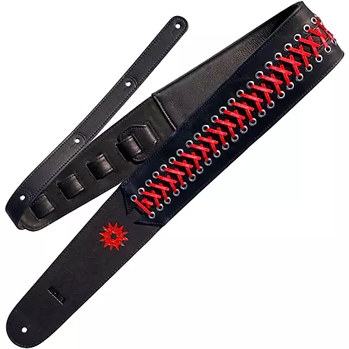 RICHTER Paul Landers Signature Series Guitar Strap Black 3.54 in.