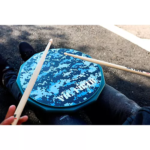 Vic Firth Digital Camo Practice Pad 12 in.