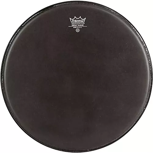 Remo Black Suede Emperor Tenor Drumhead with Crimplock Black Suede 14
