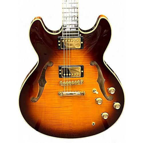 Used Yamaha SA2200 Violin Hollow Body Electric Guitar Violin