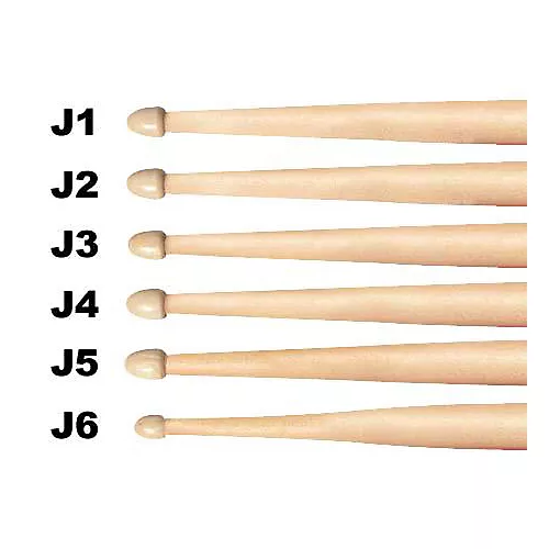 Vic Firth American Jazz Hickory Drum Sticks Wood J1
