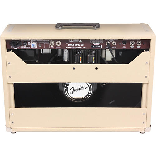 Fender Super-Sonic 22 22W 1x12 Tube Guitar Combo Amp Blonde