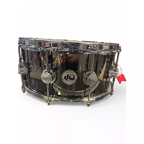 Used DW 14X6.5 Collector's Series Snare Black Drum Black 213