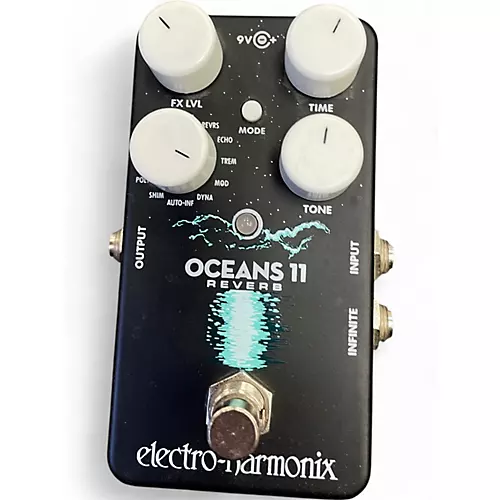 Used Electro-Harmonix Oceans 11 Reverb Effect Pedal