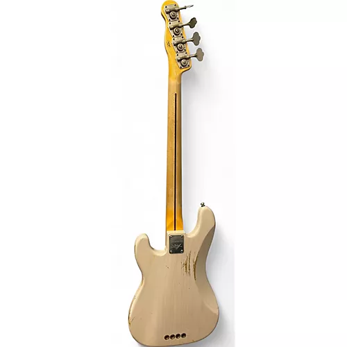 Used Fender 1955 Reissue Precision Bass Trans Blonde Electric Bass Guitar Trans Blonde