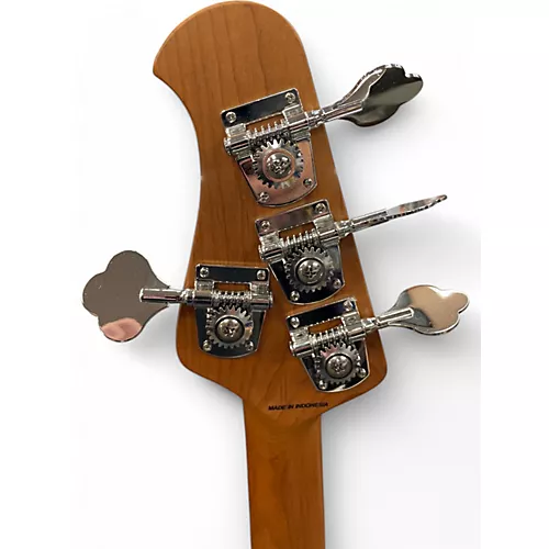 Used Sterling by Music Man RAY34 Black Electric Bass Guitar Black