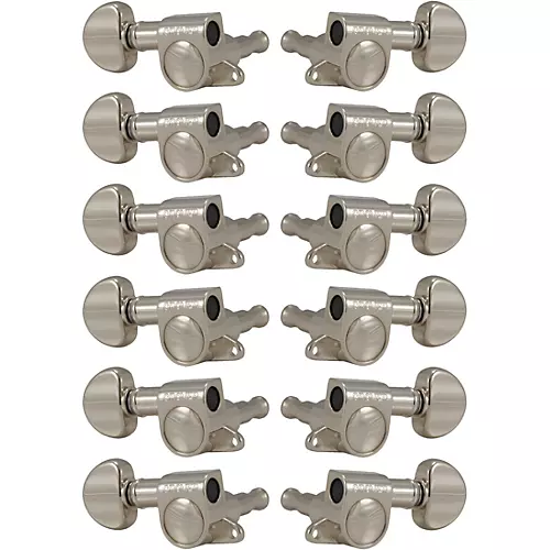 Grover Mini Rotomatics 205 Series Tuning Machines Nickel 6-in-line