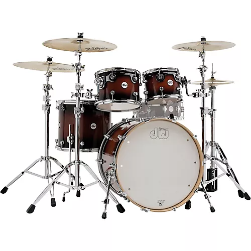 DW Design Series 4-Piece Shell Pack Cherry Stain