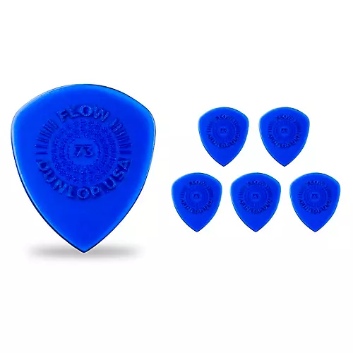 Dunlop Flow Standard 6-Pack Grip Guitar Picks 1.5 mm 6 Pack