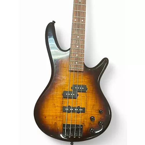 Used Ibanez GSR200SM Brown Burst Electric Bass Guitar Brown Burst