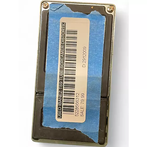 Used Ibanez TS9 Tube Screamer Distortion Effect Pedal