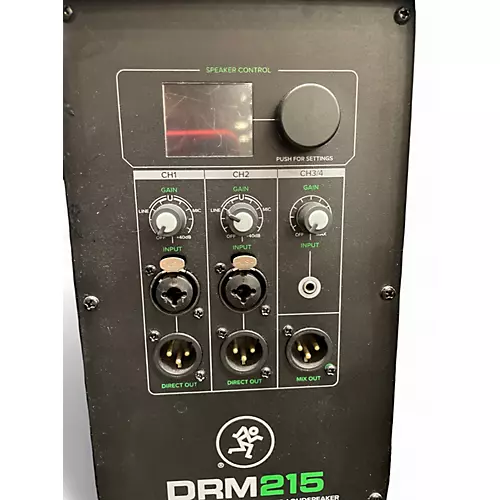 Used Mackie DRM215 Powered Speaker