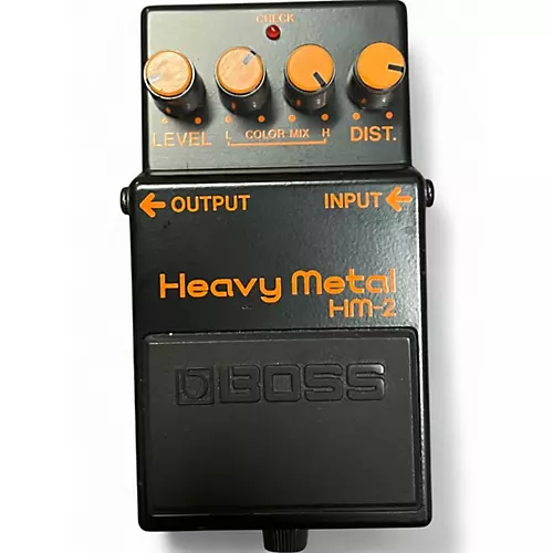 Used BOSS HM2 Heavy Metal Effect Pedal