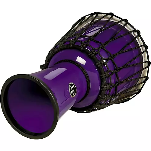 LP World Rope-Tuned Circle Djembe, 7 in. Blue Marble