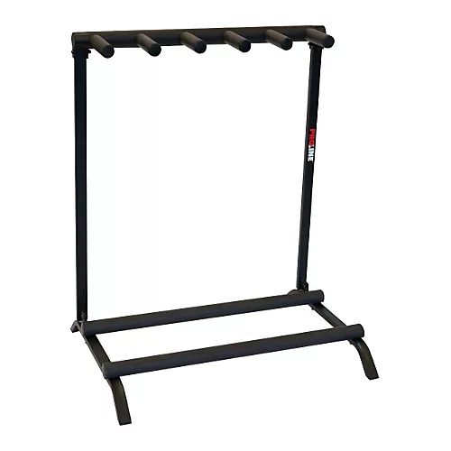 Proline PLMS5 5-Guitar Folding Stand Black