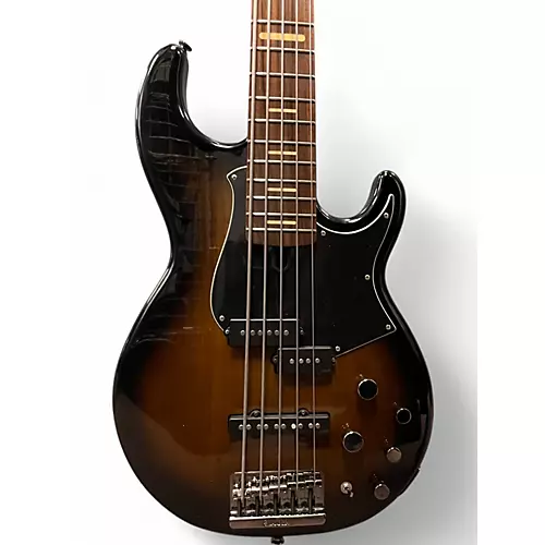 Used Yamaha BB735A Dark Brown Sunburst Electric Bass Guitar Dark Brown Sunburst
