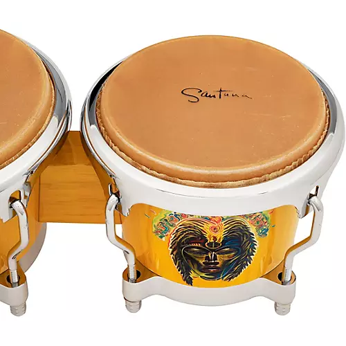 LP Santana Africa Speaks Bongo Set Yellow Lacquer