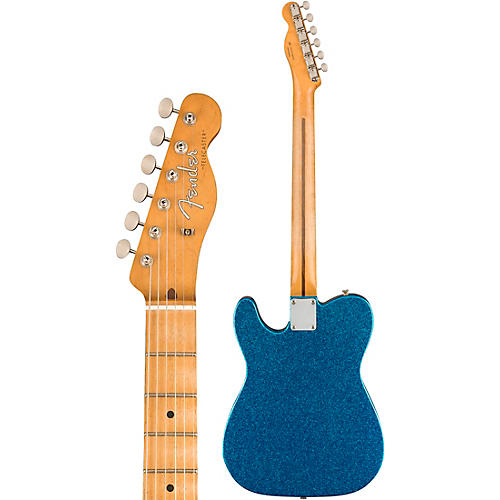 Fender J Mascis Telecaster Maple Fingerboard Electric Guitar Sparkle Blue