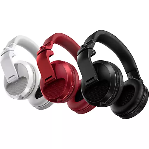 Pioneer DJ HDJ-X5BT Over-Ear DJ Headphones With Bluetooth White