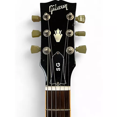 Used 2008 Gibson SG Standard Ebony Solid Body Electric Guitar Ebony