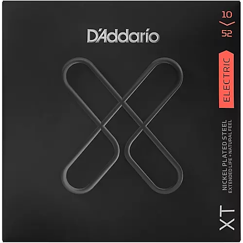 D'Addario XT Nickel Plated Steel Electric Guitar Coated Strings .009-.046 Hybrid
