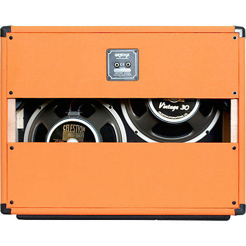 Orange Amplifiers PPC Series PPC212OB 120W 2x12 Open-Back Guitar Speaker Cab Straight
