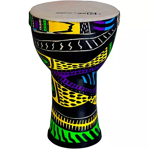 Rise by Sawtooth Jamaican Me Crazy Pretuned Student Djembe 6 in.