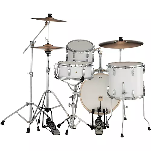 Pearl Midtown 4-Piece Complete Drum Set Matte Red