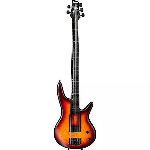 Ibanez GWB205 Gary Willis Signature 5-String Electric Bass Tequila Sunrise Flat