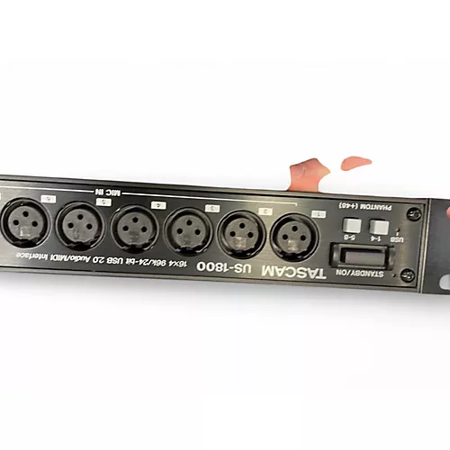 Used TASCAM US 1800 Audio Interface
