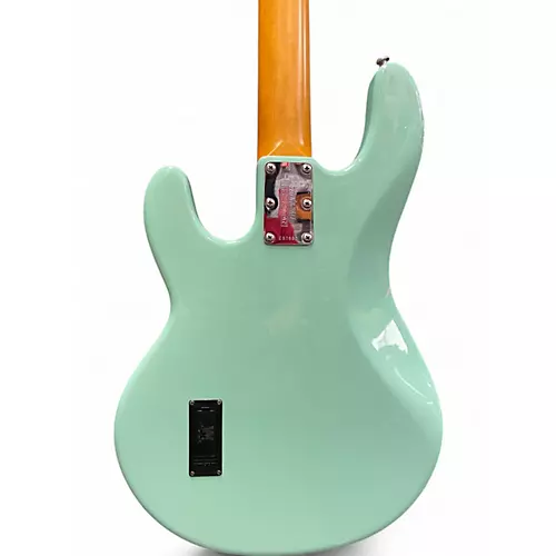 Used Ernie Ball Music Man Sterling 4 String Turquoise Electric Bass Guitar Turquoise