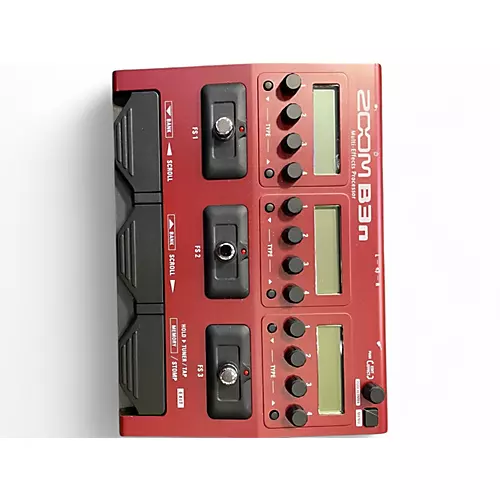Used Zoom B3N Effect Processor