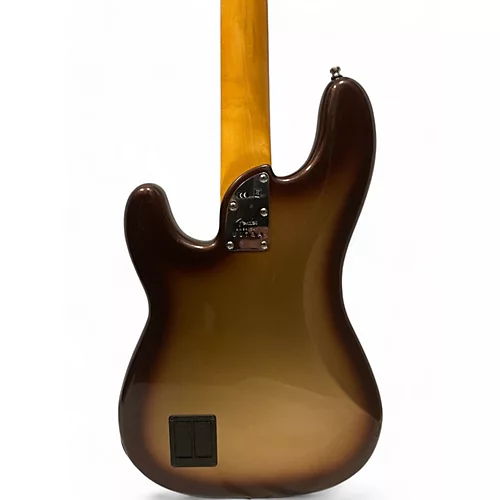 Used 2019 Fender American Ultra Precision Bass Mocha Burst Electric Bass Guitar Mocha Burst