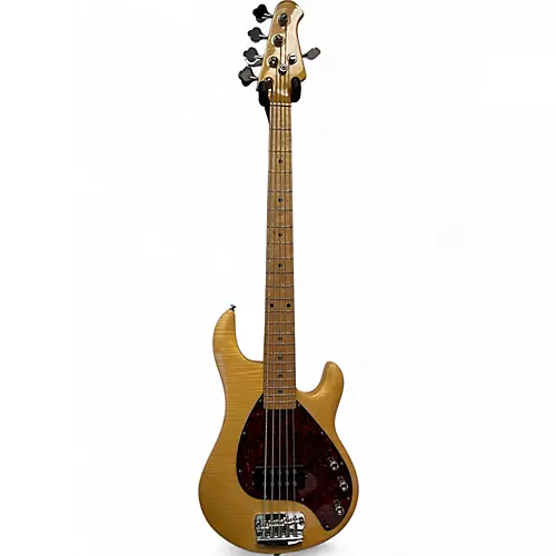 Used OLP STINGRAY STYLE FLAME MAPLE Electric Bass Guitar FLAME MAPLE