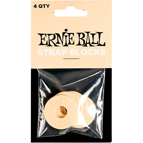 Ernie Ball Rubber Strap Block Gray
