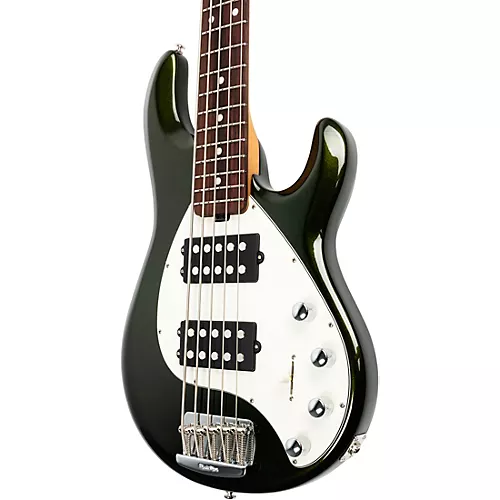 Ernie Ball Music Man StingRay Special 5 HH 5-String Bass Guitar Translucent Oxblood